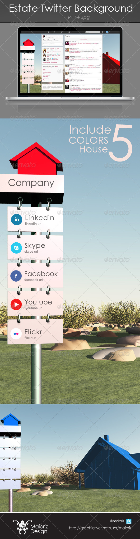 GraphicRiver Real Estate Twitter Background 4182291 GraphicRiver Real Estate Twitter Background 4182291