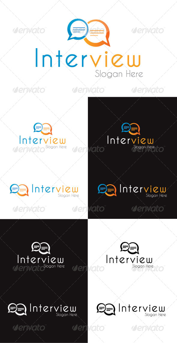 GraphicRiver interview Logo Template 4130073 GraphicRiver interview Logo Template 4130073