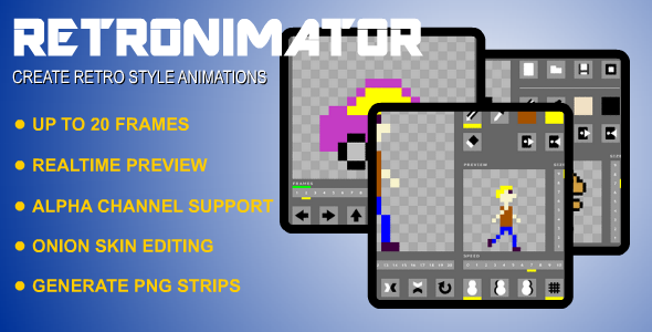CodeCanyon Retronimator Animation Creator 4265447 CodeCanyon Retronimator Animation Creator 4265447