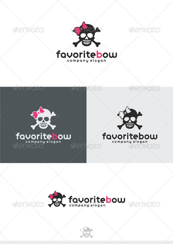 Favorite Bow Logo - Symbols Logo Templates