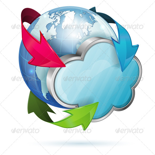 GraphicRiver Global Access and Cloud Computing Concept 4272268 GraphicRiver Global Access and Cloud Computing Concept 4272268