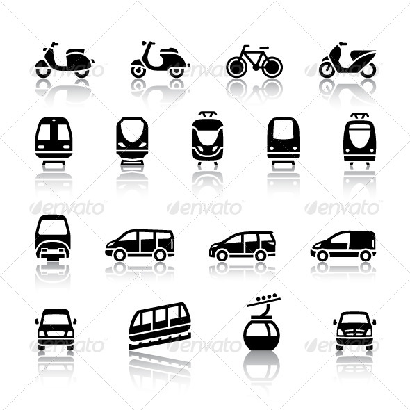GraphicRiver 16 Transport Icons 4275808 GraphicRiver 16 Transport Icons 4275808