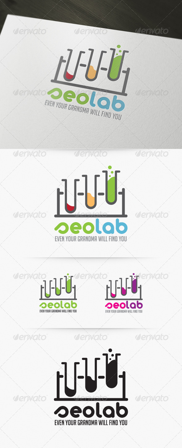 GraphicRiver Seo Lab Logo 4276250 GraphicRiver Seo Lab Logo 4276250