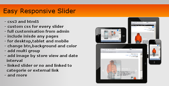 Easy Responsive Slider - CodeCanyon Item for Sale