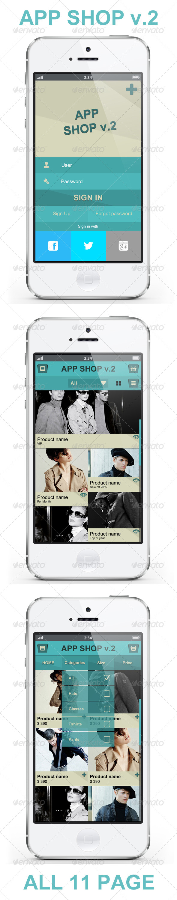 GraphicRiver App Shopping V.2 E Commerce UI 4272265 GraphicRiver App Shopping V.2 E Commerce UI 4272265