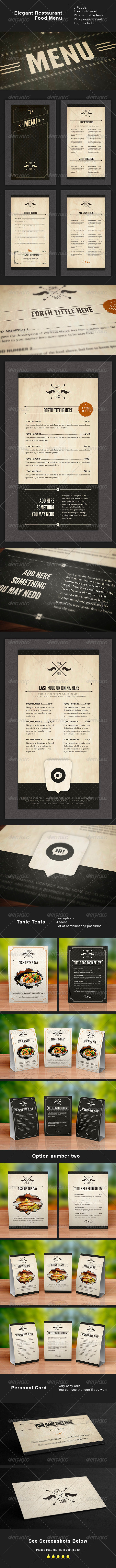 GraphicRiver Design Food Stationery 4125081 GraphicRiver Design Food Stationery 4125081