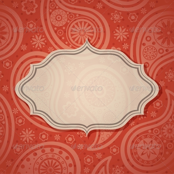 GraphicRiver Frame in the Indian Style 4300169 GraphicRiver Frame in the Indian Style 4300169