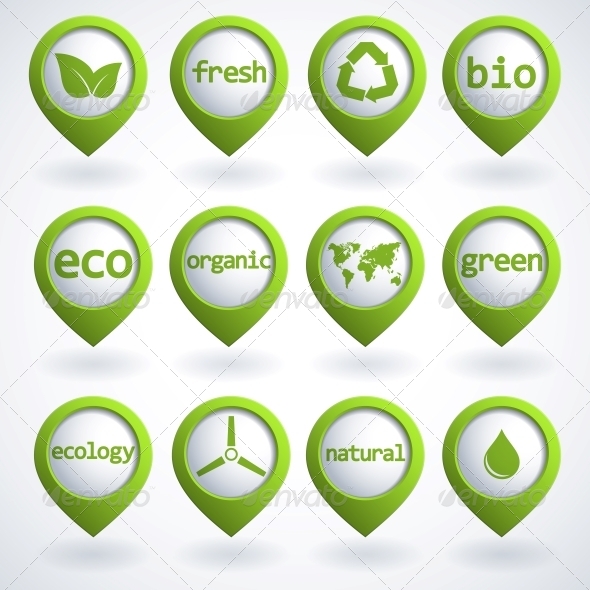 GraphicRiver Eco Buttons Set 4300335 GraphicRiver Eco Buttons Set 4300335