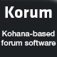 Korum - A Kohana-based Forum Software Korum - A Kohana-based Forum Software - CodeCanyon Item for Sale