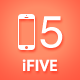 iFive Responsive Single Page App Site Template - ThemeForest Item for Sale