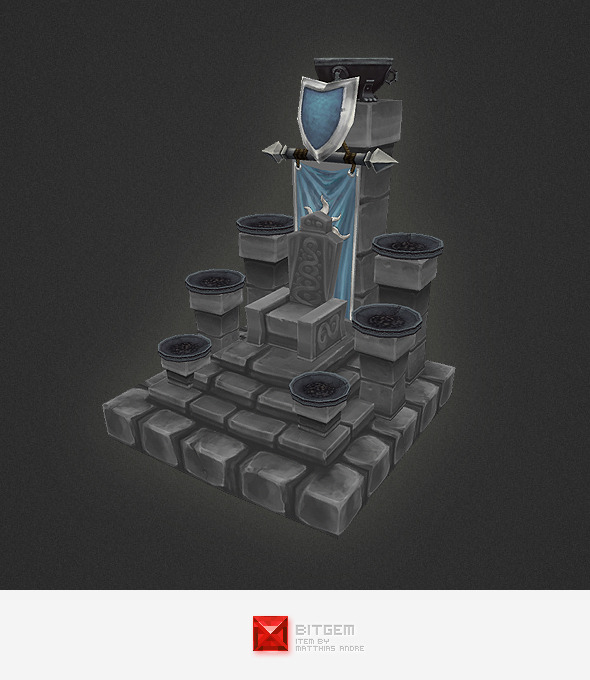 3DOcean Low Poly RTS Human Throne 4309100 3DOcean Low Poly RTS Human Throne 4309100
