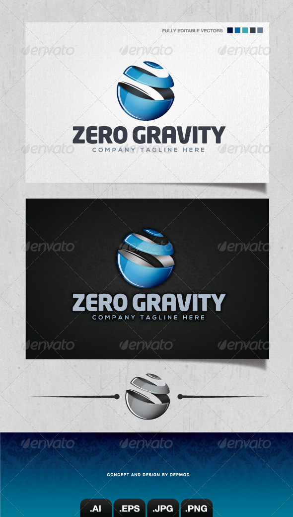 Zero Gravity Logo - Abstract Logo Templates