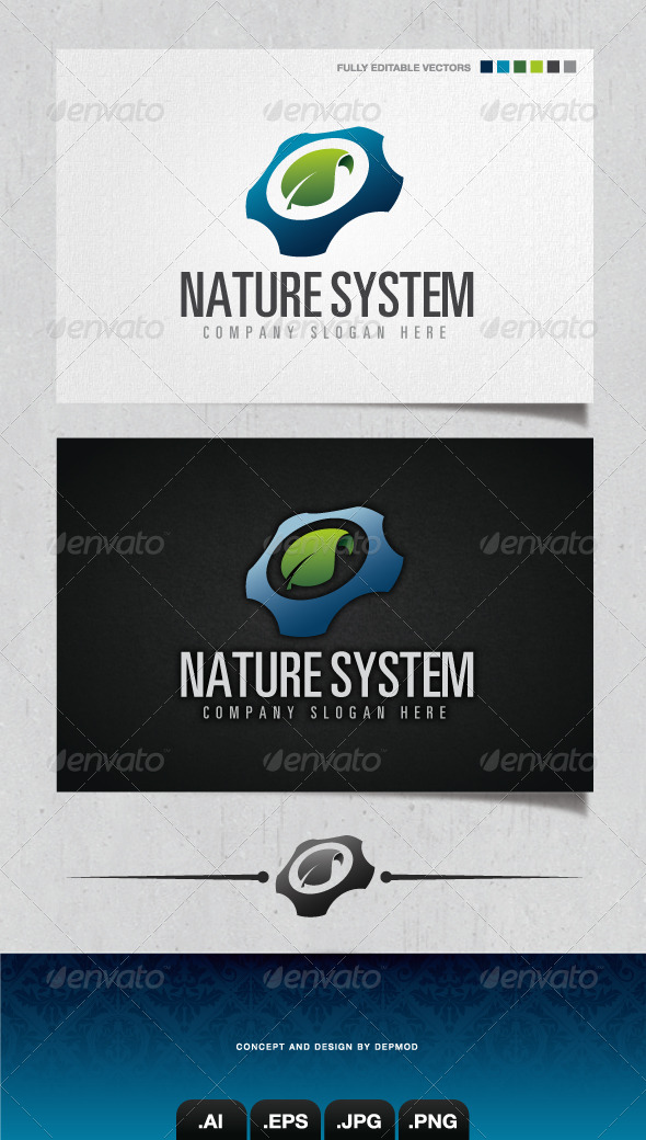 Nature System Logo - Nature Logo Templates