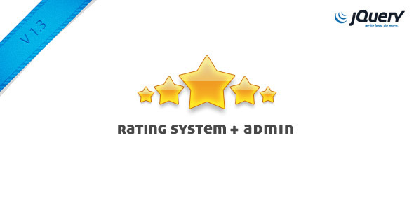 Skinnable Rating System + Admin Area - CodeCanyon Item for Sale