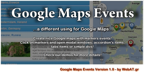 CodeCanyon Google Maps Events 4322123 CodeCanyon Google Maps Events 4322123