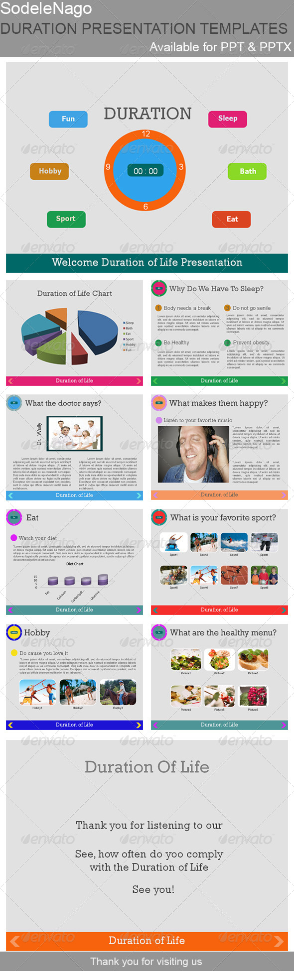 GraphicRiver Duration Presentation Templates 4138153 GraphicRiver Duration Presentation Templates 4138153