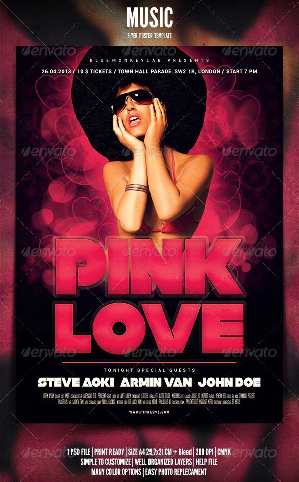 GraphicRiver Music Flyer Poster 3 4334006 GraphicRiver Music Flyer Poster 3 4334006