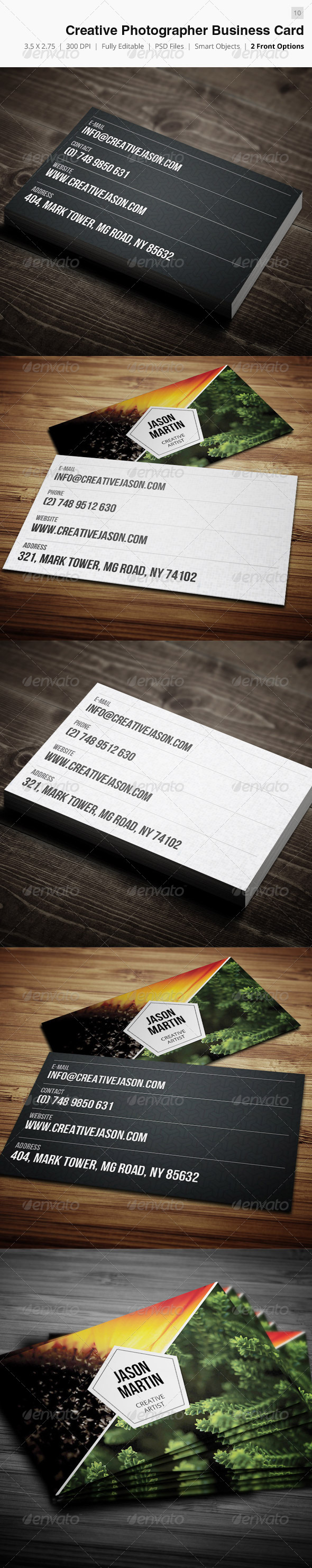 GraphicRiver Creative Photographer Business Card 10 4341118 GraphicRiver Creative Photographer Business Card 10 4341118