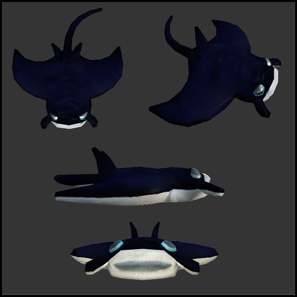3DOcean Manta Ray toy 4342956 3DOcean Manta Ray toy 4342956