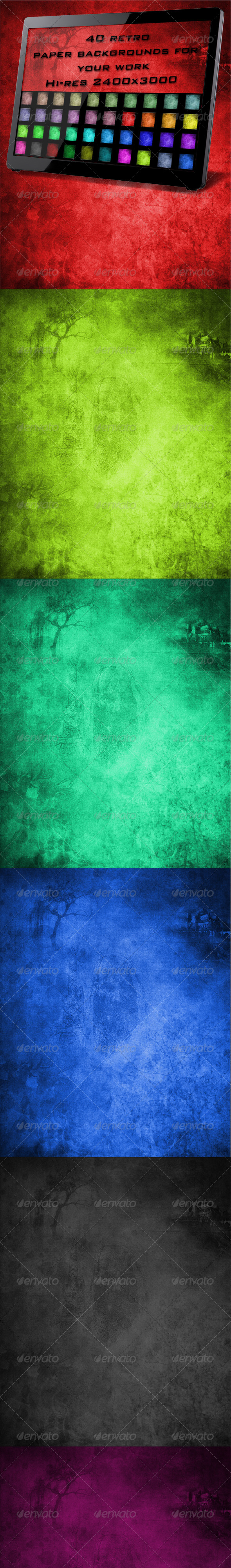 GraphicRiver 40 Retro Paper Backgrounds 4347438 GraphicRiver 40 Retro Paper Backgrounds 4347438
