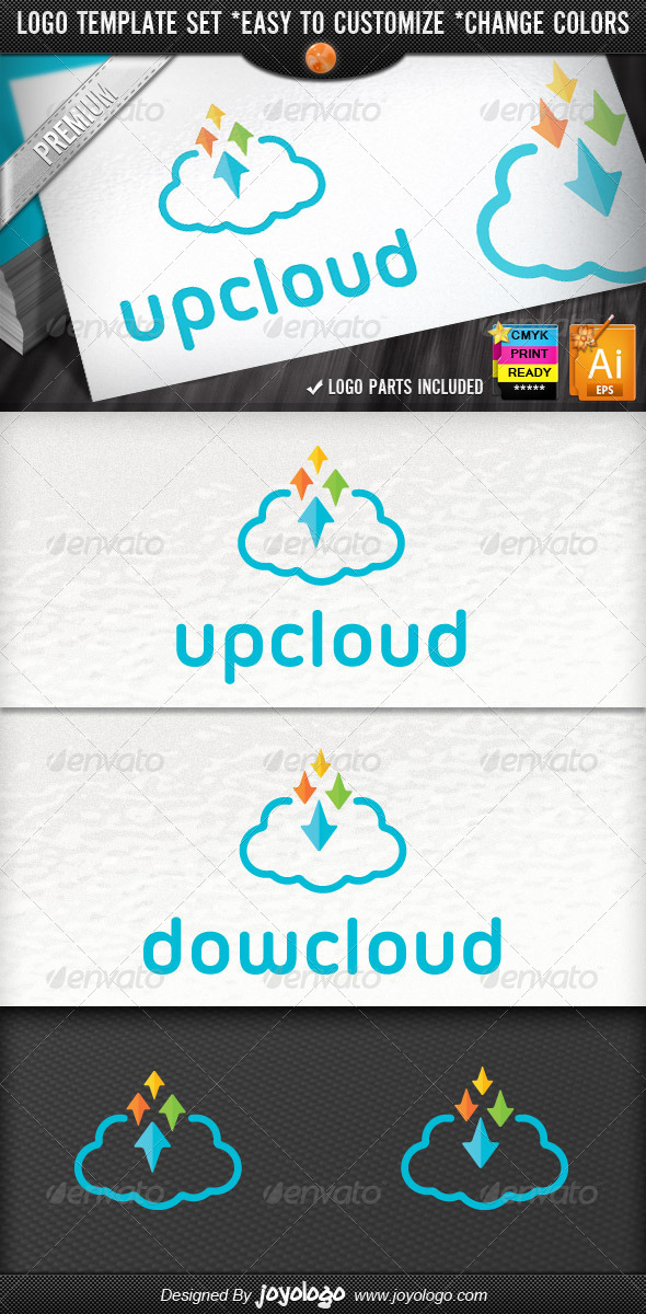 GraphicRiver Pixel Arrows Storage Up Cloud Logo Template 4350319 GraphicRiver Pixel Arrows Storage Up Cloud Logo Template 4350319