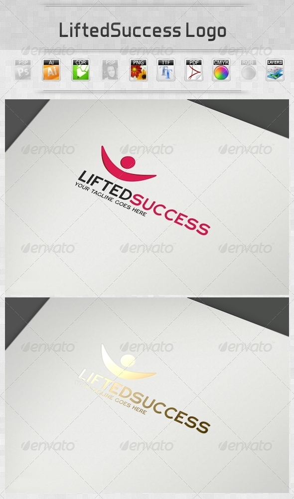 GraphicRiver LiftedSuccess Logo 4257172 GraphicRiver LiftedSuccess Logo 4257172