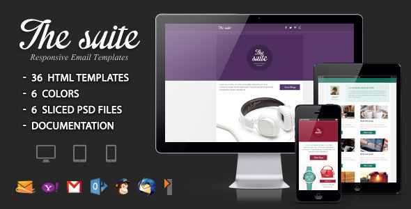 The suite - Responsive Email Template - Email Templates Marketing