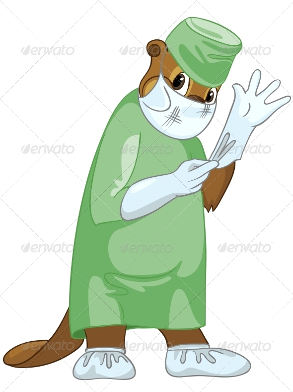 GraphicRiver Cartoon Character Beaver 4356917 GraphicRiver Cartoon Character Beaver 4356917