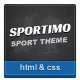 Sportimo - Sport &amp; Events Magazine HTML Template - ThemeForest Item for Sale