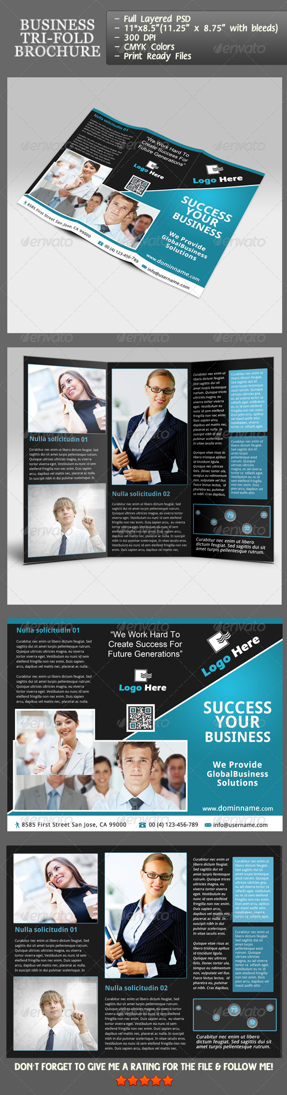 GraphicRiver Business Tri-Fold Brochure 4232528 GraphicRiver Business Tri-Fold Brochure 4232528