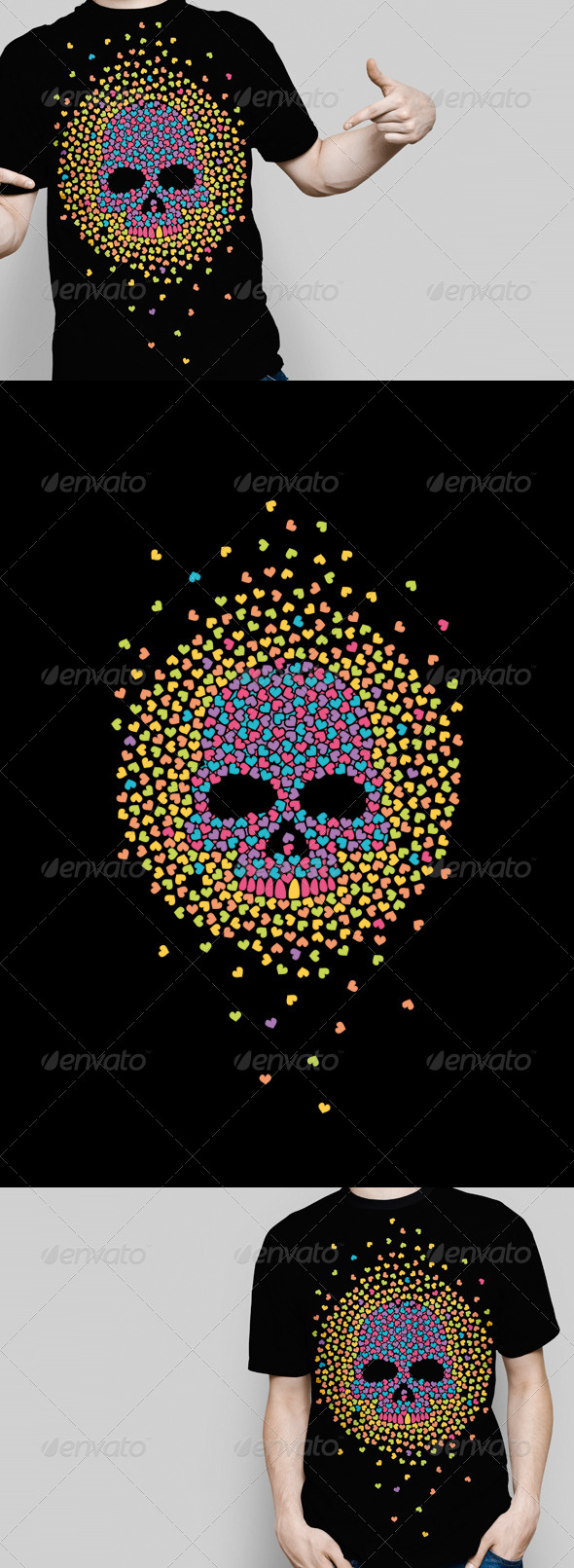 GraphicRiver Cute Skull 4332718 GraphicRiver Cute Skull 4332718