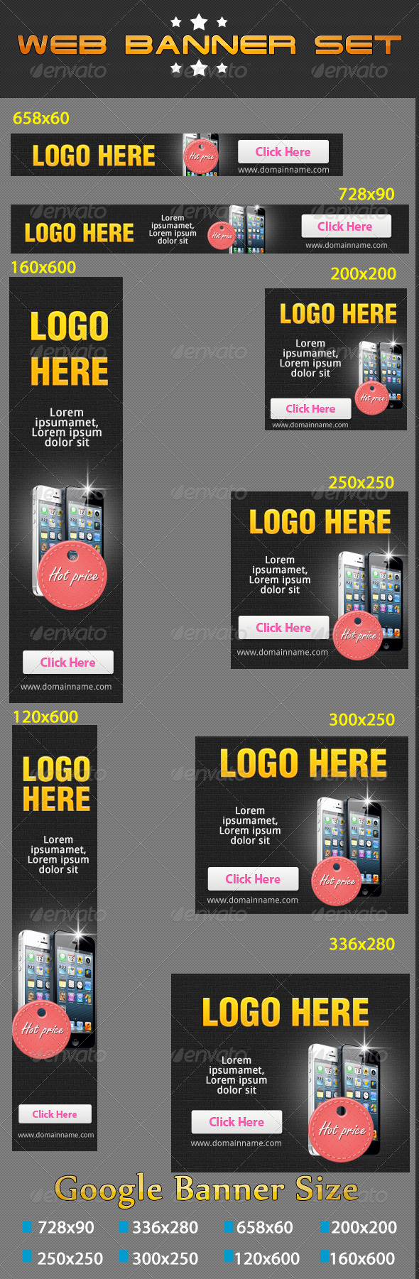 GraphicRiver Web Banners Set VOL-02 4275498 GraphicRiver Web Banners Set VOL-02 4275498