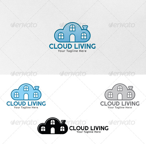 GraphicRiver Cloud Living Logo Template 4325615 GraphicRiver Cloud Living Logo Template 4325615