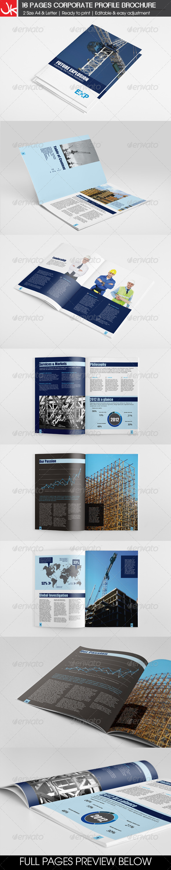 GraphicRiver 16 Pages Energy Construction Corporate Brochure 4406608 GraphicRiver 16 Pages Energy Construction Corporate Brochure 4406608