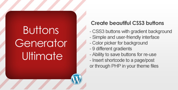 Buttons Generator Ultimate - CodeCanyon Item for Sale
