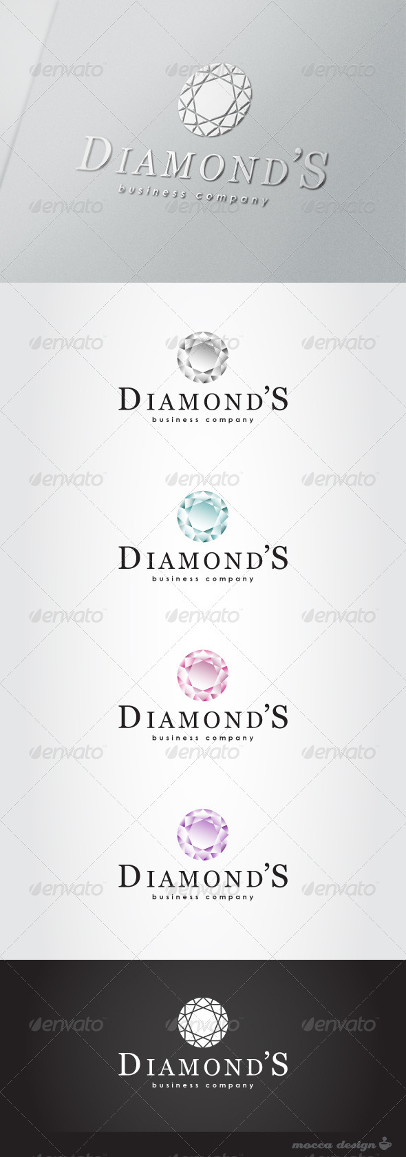 GraphicRiver Diamond s II Logo 4294585 GraphicRiver Diamond s II Logo 4294585