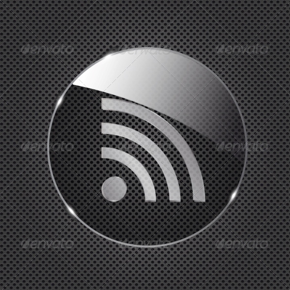 GraphicRiver Glass RSS Button 4413228 GraphicRiver Glass RSS Button 4413228