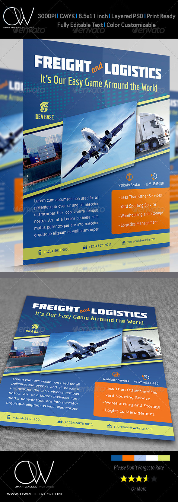 GraphicRiver Freight Shipment Services Flyer Vol.2 4422905 GraphicRiver Freight Shipment Services Flyer Vol.2 4422905