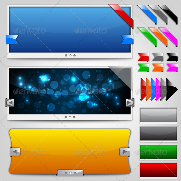 GraphicRiver Vector Web Design Elements 473535 GraphicRiver Vector Web Design Elements 473535