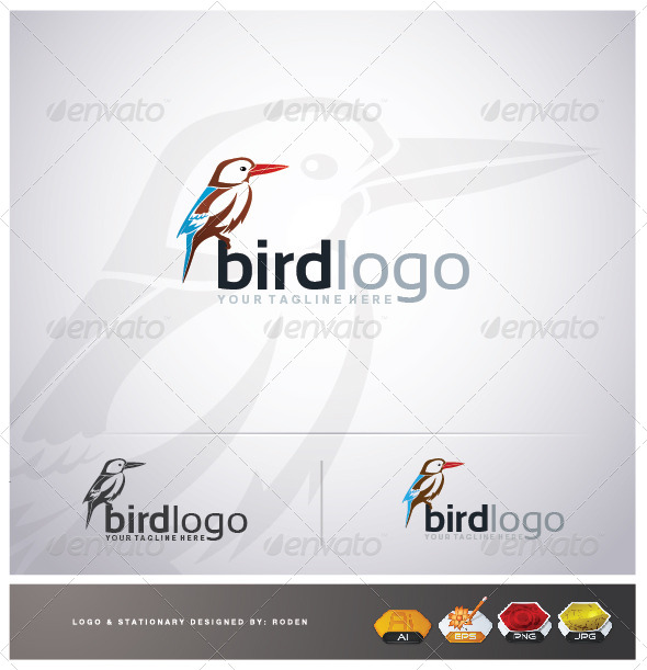 GraphicRiver bird logo 4427385 GraphicRiver bird logo 4427385