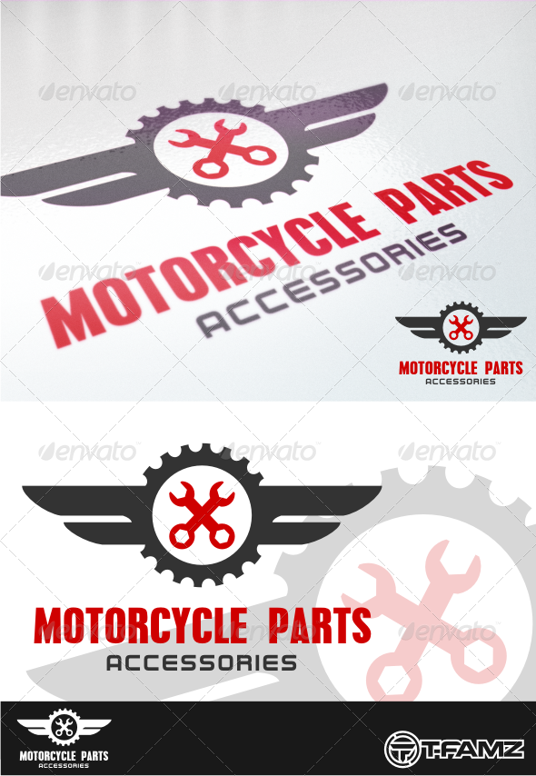 GraphicRiver motorcycle parts 4431759 GraphicRiver motorcycle parts 4431759