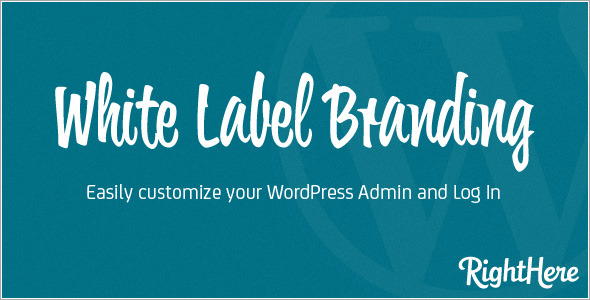 White Label Branding for WordPress - CodeCanyon Item for Sale