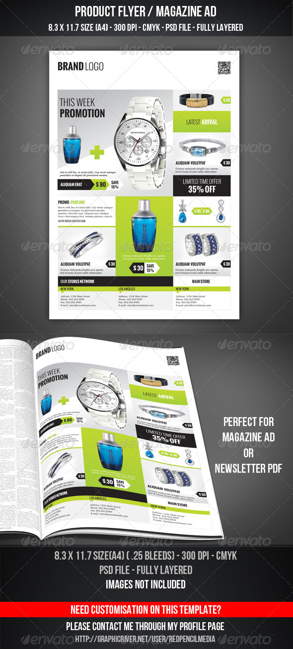 GraphicRiver Product Flyer Magazine AD 4439904 GraphicRiver Product Flyer Magazine AD 4439904