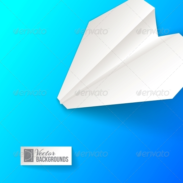 GraphicRiver Paper Airplane Background 4441142 GraphicRiver Paper Airplane Background 4441142
