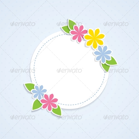 GraphicRiver Floral Frame 4443301 GraphicRiver Floral Frame 4443301