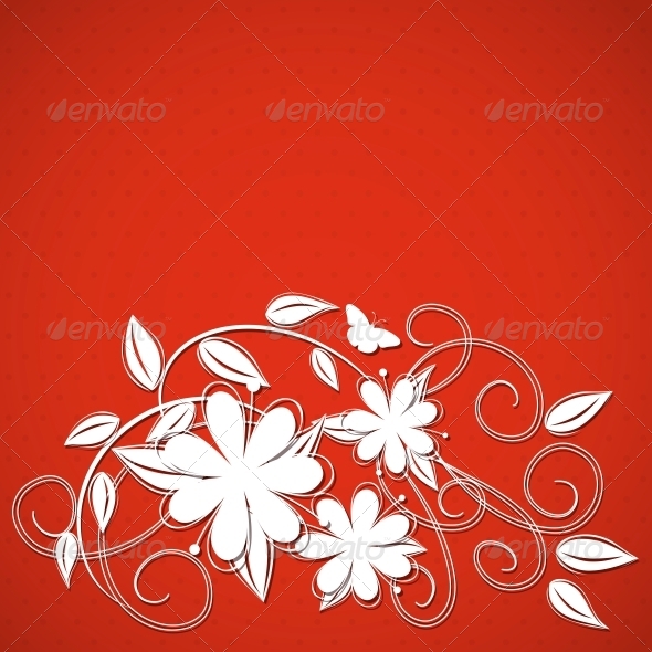 GraphicRiver Floral Background 4443388 GraphicRiver Floral Background 4443388