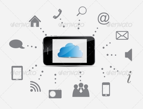 GraphicRiver Cloud Computing Vector Illustration 4444014 GraphicRiver Cloud Computing Vector Illustration 4444014