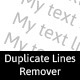 Duplicate Lines Remover Class - CodeCanyon Item for Sale