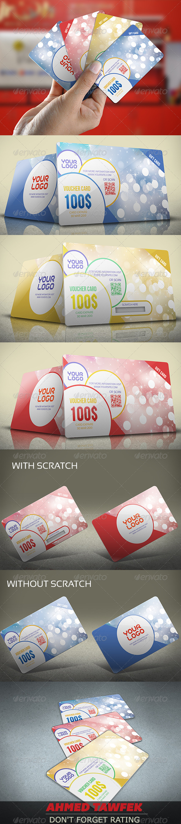 GraphicRiver Gift Voucher Card Vol 6 4452211 GraphicRiver Gift Voucher Card Vol 6 4452211