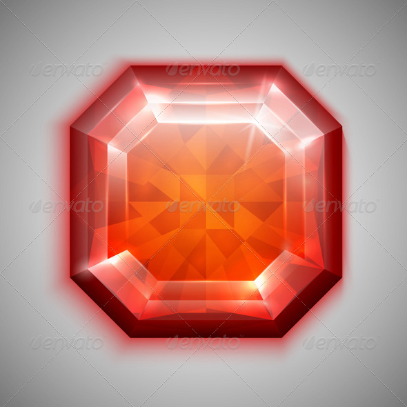 GraphicRiver Asscher Ruby 4458411 GraphicRiver Asscher Ruby 4458411